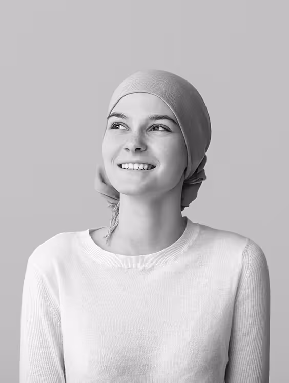 Woman in her 30's with cancer