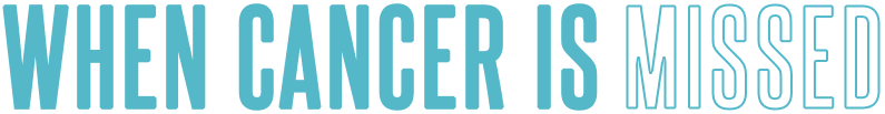Logo - When Cancer is Missed