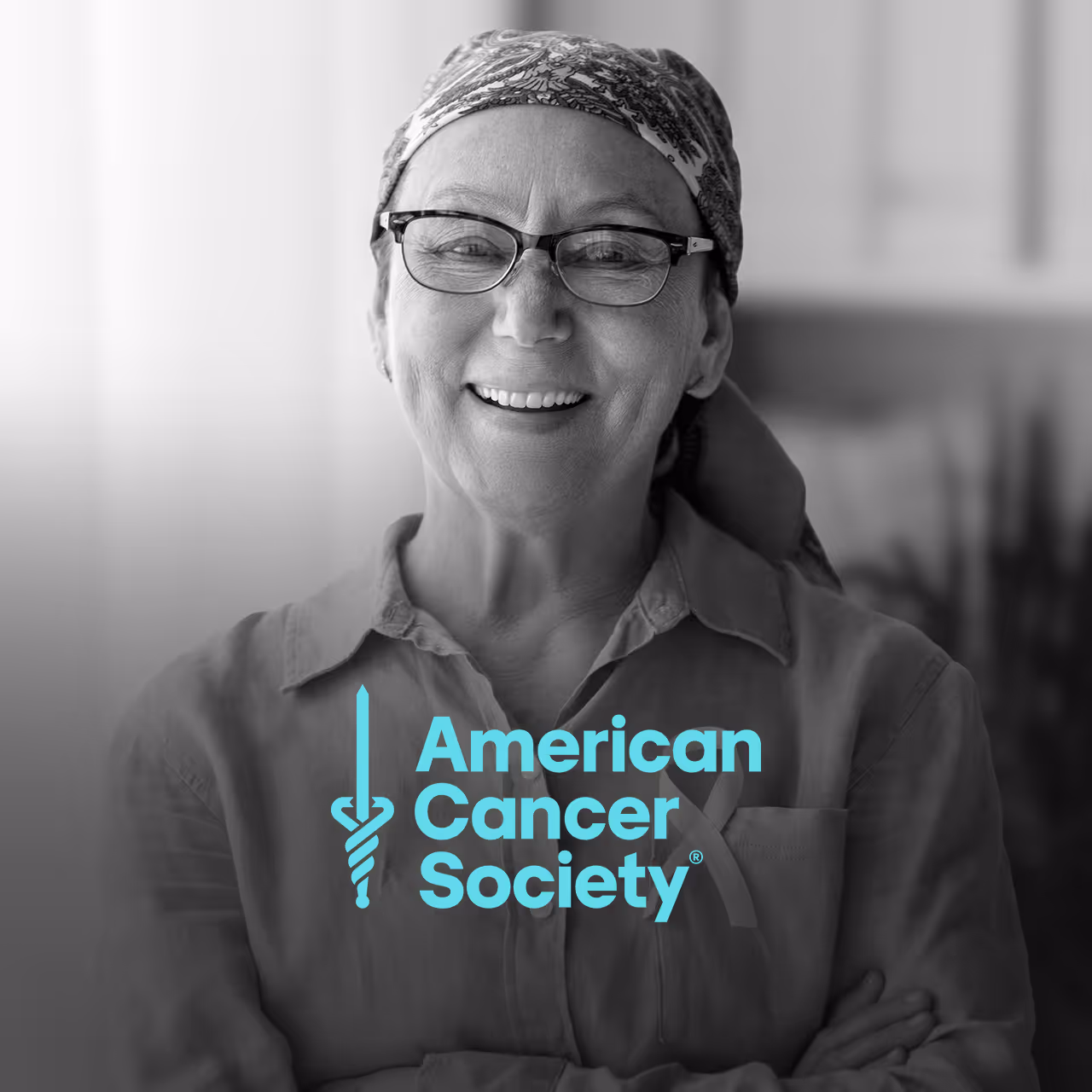 Woman with cancer